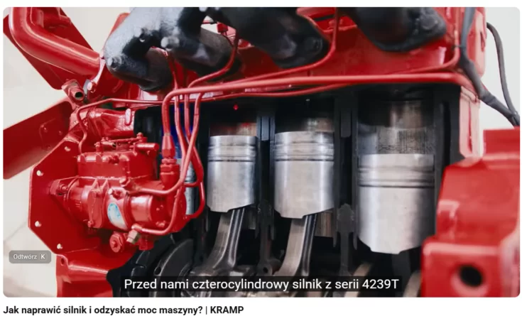 silnik maszyny rolniczej
