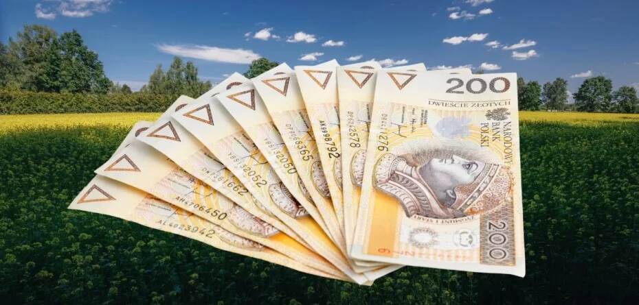 pieniądze z państwowej ziemi dla rolników