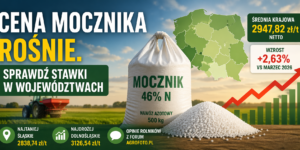 Cena mocznika rośnie. Sprawdź najnowsze stawki w&nbsp;województwach