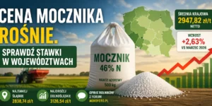 Cena mocznika rośnie. Sprawdź najnowsze stawki w&nbsp;województwach