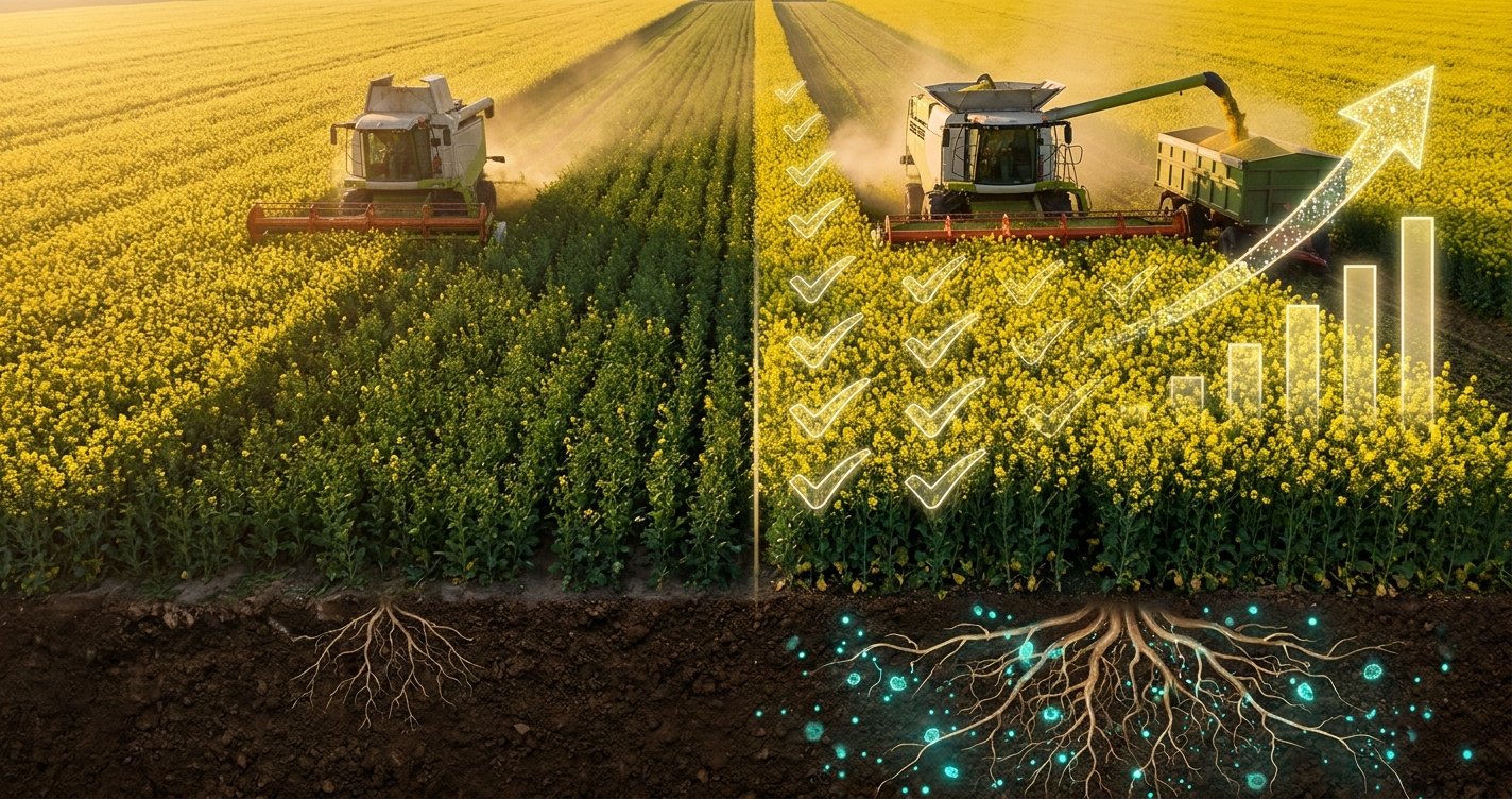 Rzepak ozimy: 10 na 10 lokalizacji z wynikiem wyższym od kontroli. Co pokazały doświadczenia z ENCERA WG?