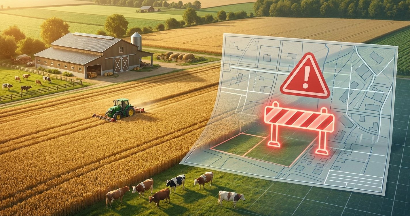 Plany ogólne gmin zagrożenie dla rolnictwa. Koniec rozbudowy gospodarstw