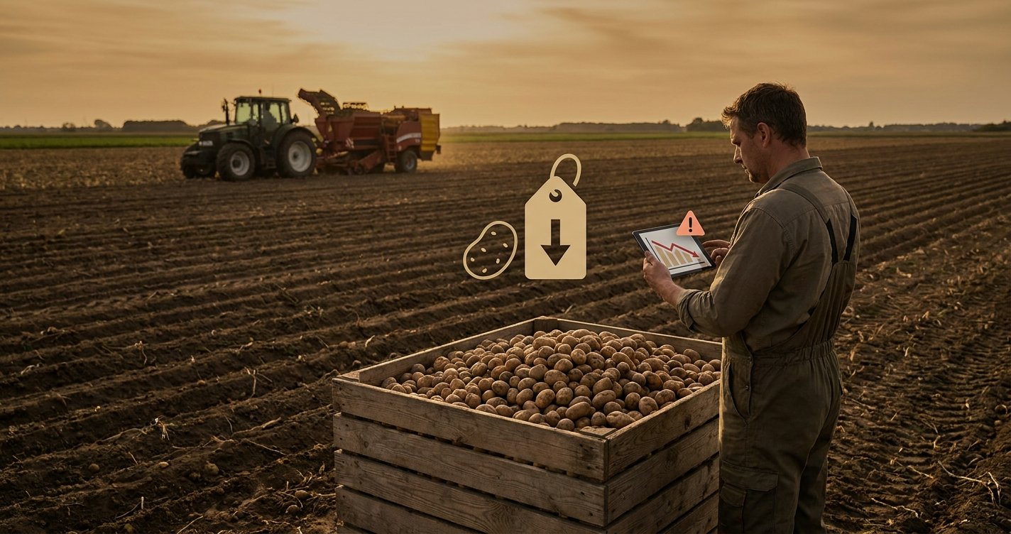 Dramat rolników: ceny ziemniaków tąpnęły o 1/4. Resort ma plan, jak pomóc rolnikom