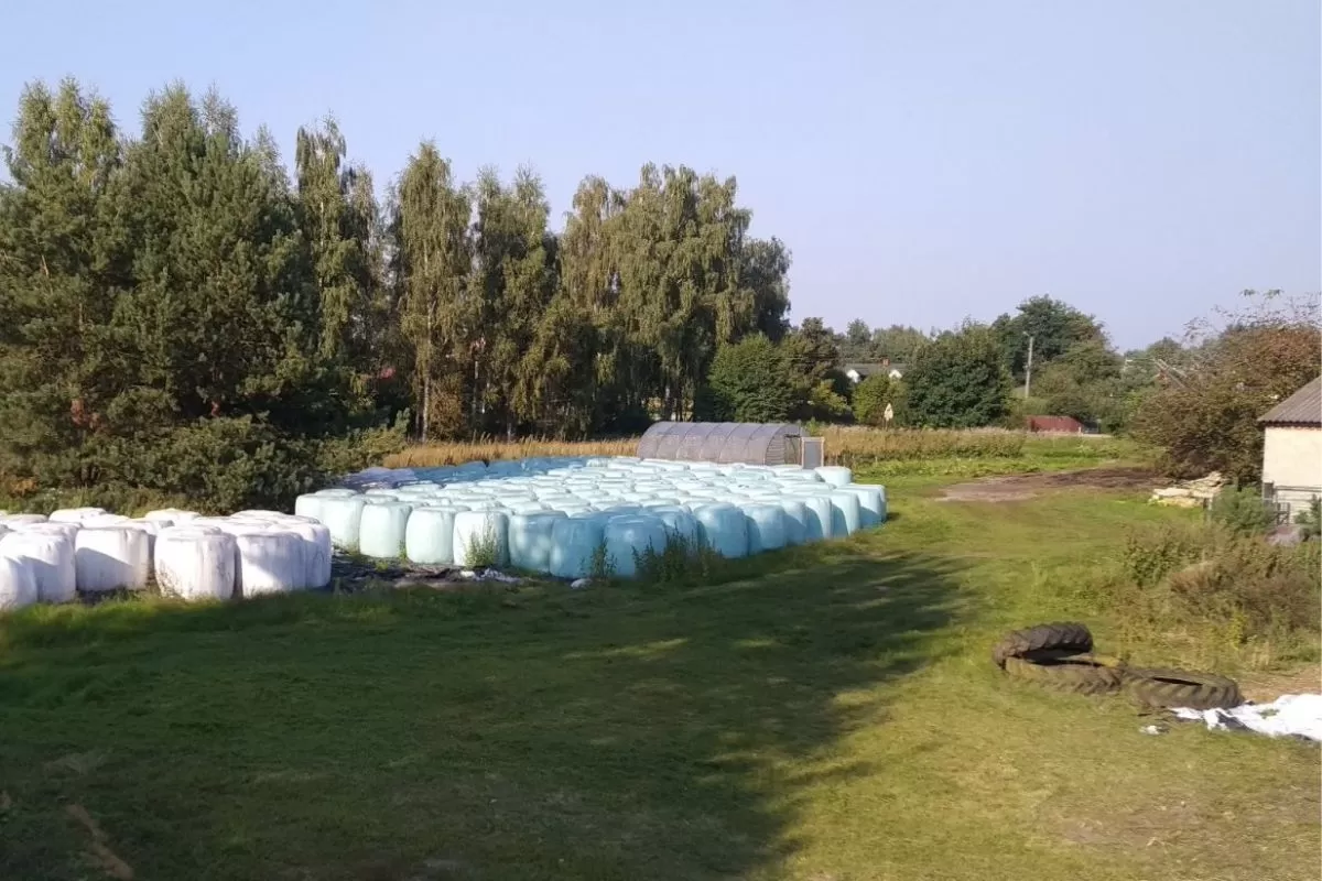 Usuwanie folii rolniczych-bele sianowkiszonki-folia rolnicza-problem folii rolniczej