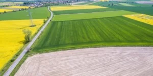 45-lecie NSZZ RI „Solidarność”-polska wies z drona-pola z drona